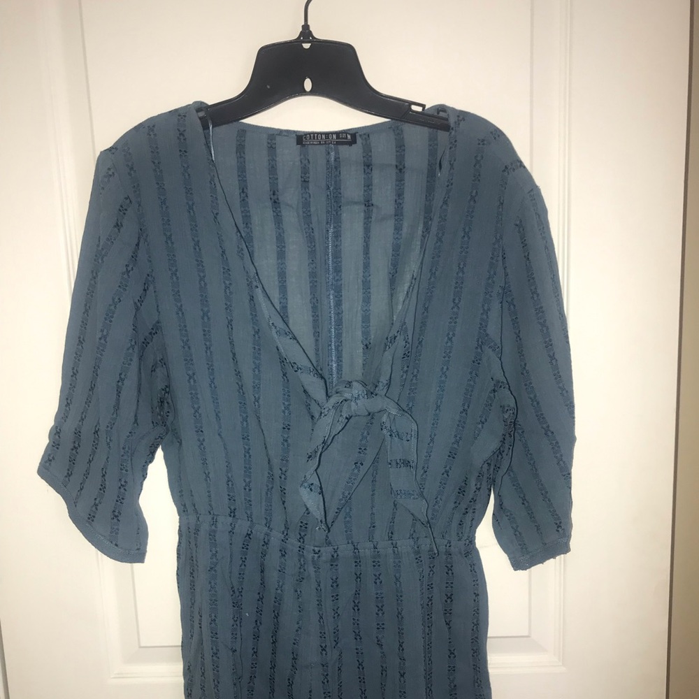 Blue Romper